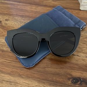 Le Specs Air Heart Sunglasses
